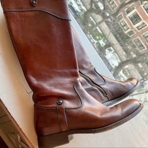 Frye Melissa Button Lug Riding Boot Size 6.5